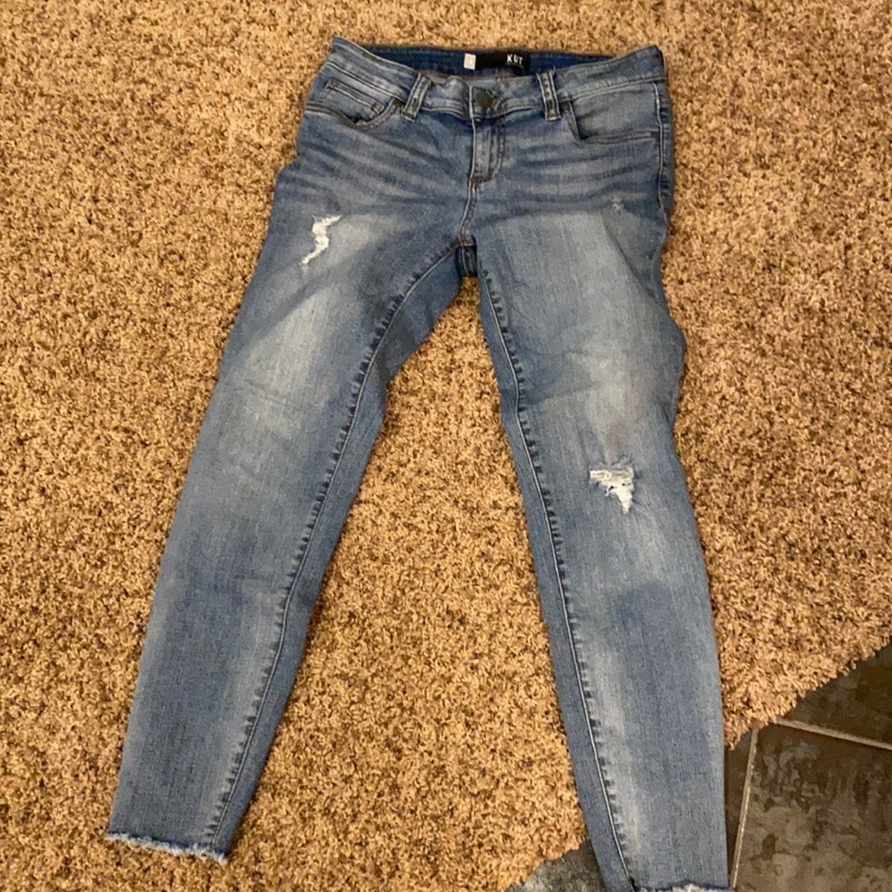 Kut jeans. Ankle skinny. Size 6